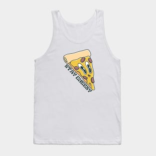 Stay Cheesy Pizza Tank Top